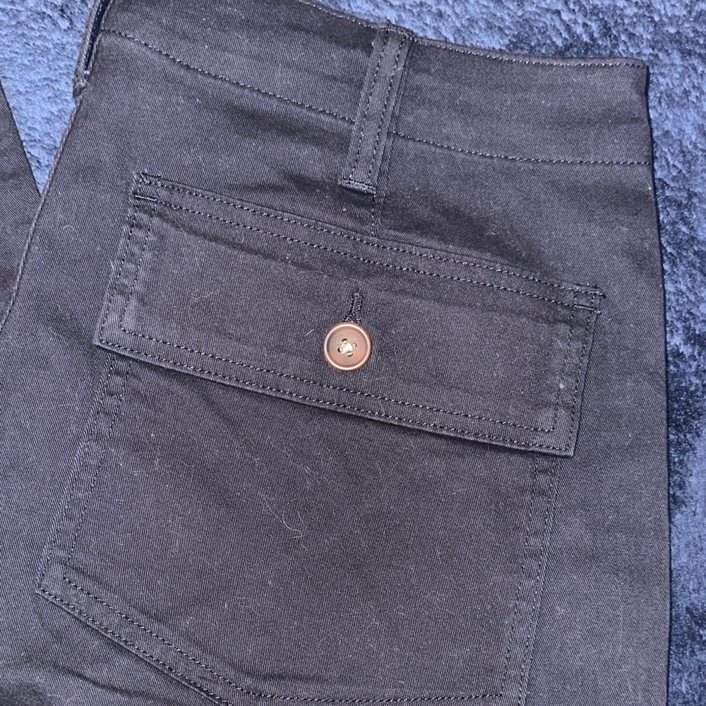 Lands End Women's Elegant Black Wide Leg Pants